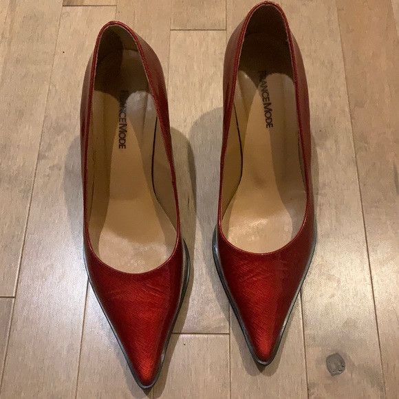 France Mode red heels - Picture 1 of 3